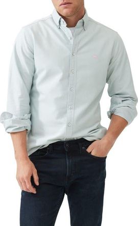 Rodd & Gunn Oxford Sports Fit Shirt in Sage at Nordstrom, Size Xxx-Large