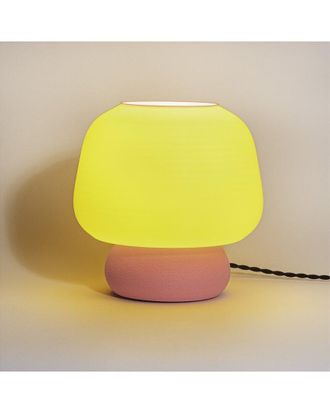 Jonathan Y Designs Jonathan Y Mushroom 10In 3D-Printed Dimmable Led Table Lamp