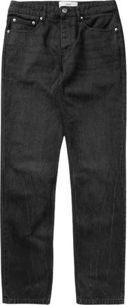 Ami Klassieke Straight Jeans met Normale Pasvorm - Heren - Regular Fit Jeans - Zwart - W30 - Katoen - Jeans