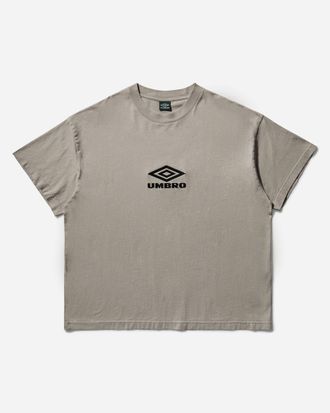 Umbro Men s OG Logo T-Shirt Taupe