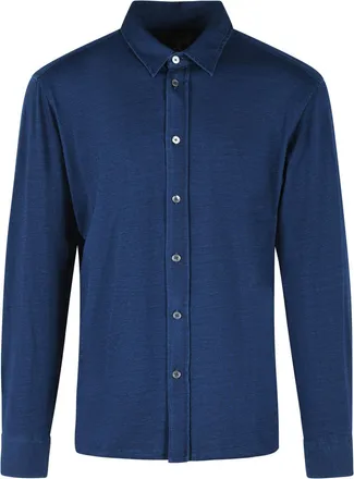 Tom Ford Blaues Baumwollhemd von Tom Ford