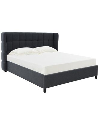Safavieh Couture Emerson Grid Tufted Bed