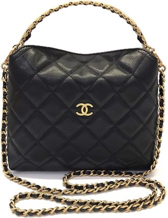 Chanel Leather Clutch Bag (Pre-Owned)
