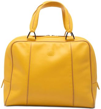 Loewe Pre-owned Loewe Leather Anagram Handbag DV0LNV73LTNVUKH9