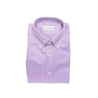 Robert Friedman Camisa de Botones Regular - Shirts - Hombre - P&uacute;rpura - M