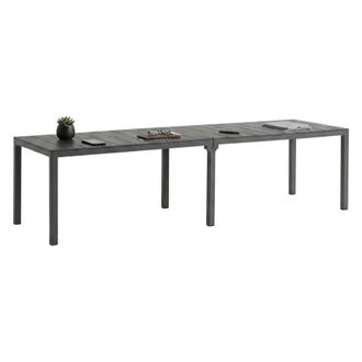 Dmora Dmora - Mesa De Jard&iacute;n Campana, Base De Picnic, Mesa De Comedor De Jard&iacute;n Multiposici&oacute;n, Banco Multiusos Para Exterior, Made In Italy, 292x86 H74 Cm, 