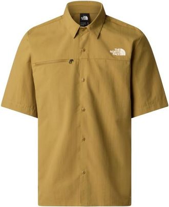 The North Face Packable Short Sleeve Shirt Hemd f&uuml;r Herren | beige
