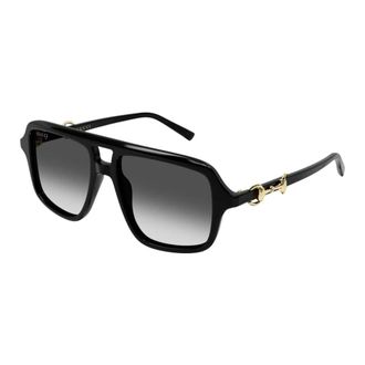 Gucci Gg2052S 001 Sunglasses - female - Gucci - Sunglasses - Black - 53 MM - Accessories