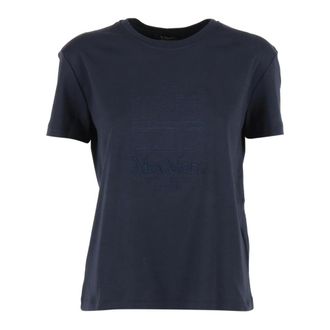Max Mara T-Shirts, female, Blue, Size: S T-shirt Bella