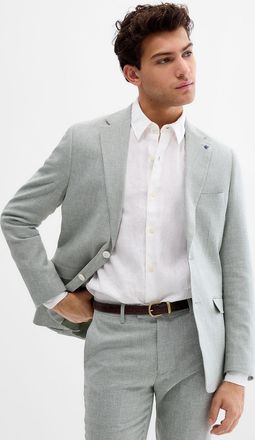 Soul of London Mens Cotton and linen jacket