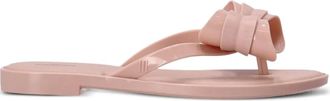 Melissa Slim V bow-embellished flip flops - women - Polyethylene vinyl acetate (PEVA)/Polyethylene vinyl acetate (PEVA)/Polyethylene vinyl acetat
