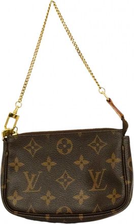 Louis Vuitton Brown Pouch (Pre-Owned)