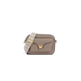 Coccinelle Dames, Tassen, Grijs, Maat: ONE Size Leer