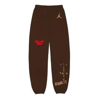 Travis Scott Cactus Jack x Jordan Highest Sweatpant Brown TC-303