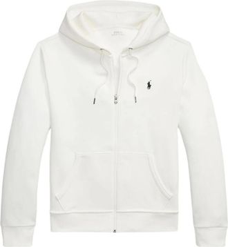 Polo Ralph Lauren Hoodie Met Rits - Heren - Vesten met rits - Wit - XL - Katoen - Hoodies & sweatvesten