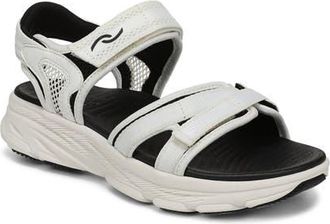 Ryk&auml; Devomax Sandal in Egret Black at Nordstrom, Size 6.5