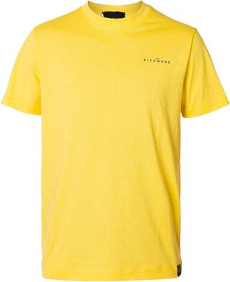 John Richmond Hombre, Camisetas, Amarillo, Talla: 2XL