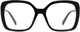 Stella McCartney Square Full Rim Eyeglasses - Black