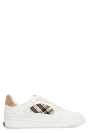 Burberry Leather Low-Top Sneakers