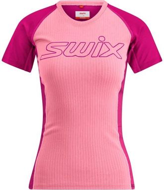 Swix Racex Light Short Sleeve Laufshirt f&uuml;r Damen | rosa