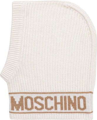 Moschino Hood - Dames - Hoeden - Beige - ONE Size - Wol - Accessoires