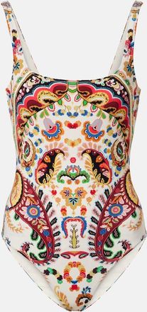Etro Costume intero con stampa paisley