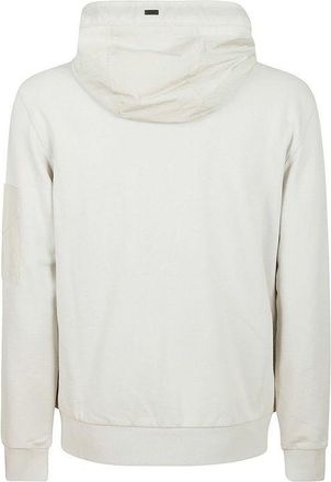 Herno Mens Gray Cotton Sweatshirt Clothing