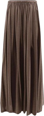Max Mara Rokken, Dames, Bruin, M, Maxi Rok