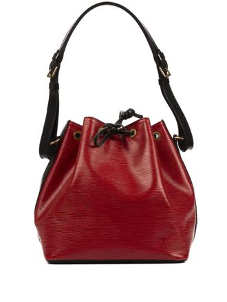 Louis Vuitton monogram bucket bag - women - Leather - One Size - Red