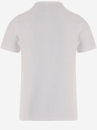 J.W.Anderson Logo-Embroidered Cotton T-Shirt - White