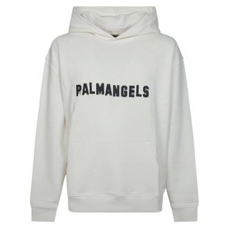 Palm Angels Felpa con cappuccio Palm Hills Regular - - Sweatshirts & Hoodies - Uomo - Bianco - M