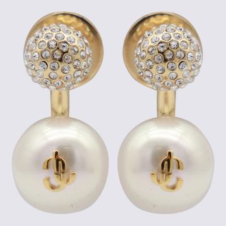 Jimmy Choo London Bijoux Gold/White/Crystal