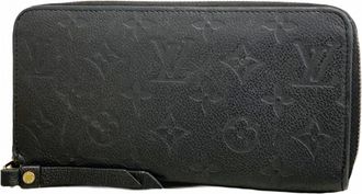 Louis Vuitton Noir Long Wallet (Bi-Fold) (Pre-Owned)