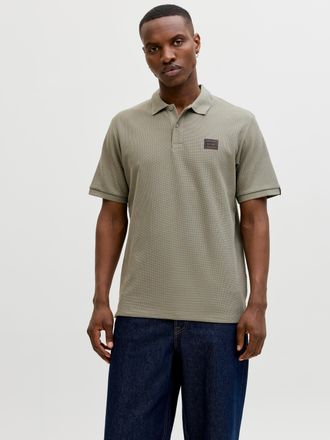 Jack & Jones Poloshirt JACK & JONES JJDAYTONA POLO SS SN, Herren, Gr. XXL, vetiver, Jersey, Obermaterial: 58% Polyester, 40% Baumwolle, 2% Elasthan, unifarben, nor