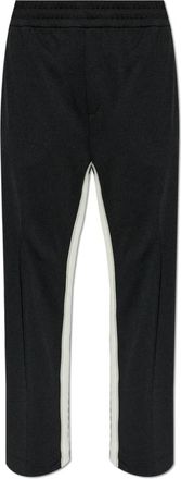Moncler Wide-leg Trainingsbroeken - Heren - Sweatpants - Zwart - M - Polyester - Broeken