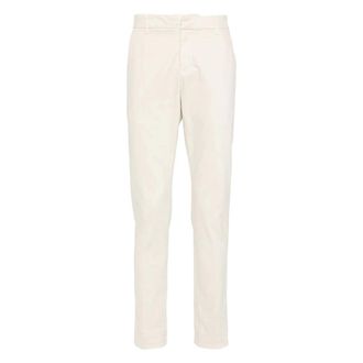 Dondup Broeken, Heren, Beige, W30, Katoen, Gaubert Slim-fit broek