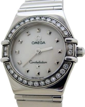 Omega Pre-owned Watches, female, White, Size: ONE SIZE Pre-owned Vintage Watch