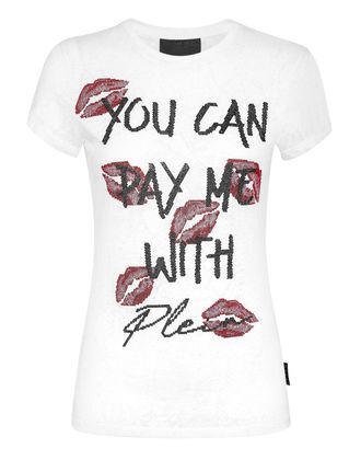 Philipp Plein T-shirt Sexy Pure with Crystals