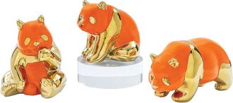 Port 68 Set Of 3 Panda Objects