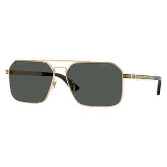 Versace Ve2306 Zonnebril - Heren - Accessoires - Geel - Maat: 60 MM