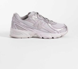 New Balance 740 sneakers grigie e argentate-Argento