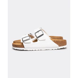 Birkenstock Arizona Narrow Birko-Flor Womens Sandals - White - Size EU 40