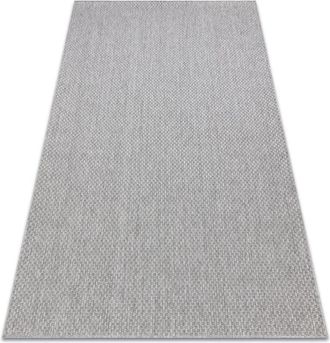 RugsX Rugsx - Carpet timo 6272 sisal outdoor light grey grey 200x290 cm