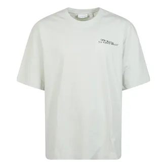 Off-white T-Shirts, male, Green, Size: S Type Arrow Skate T-shirt