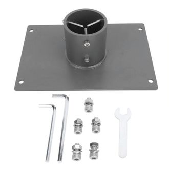 Infinite Schwenkbarer Satelliten-montageadapter F&uuml;r Antennen, Flachrohr-befestigungssatz Aluminiumlegierung Gen 3 Uta 232, Polaranschluss Bis Zu 62 Mm, Stabili