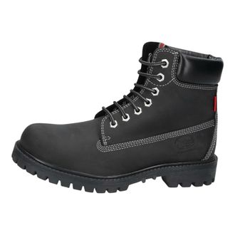 Dockers Veterschoenen - Heren - Schoenen - Zwart - Maat: 43 EU Leer