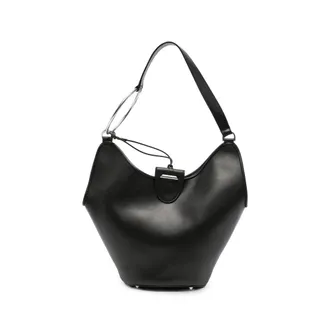 Dondup Ring-detail Leather Shoulder Bag