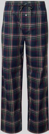 Christian Berg Relaxed Fit Pyjama-Hose mit Tunnelzug in Marine, Größe XXL