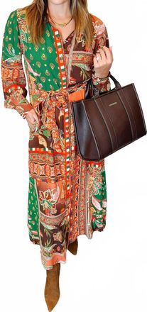 Tolani Andie Maxi Dress In Cedar