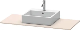 Duravit Console Duravit Xsquare, 1 D&eacute;coupe, 800x16x550mm, Xs060d08383